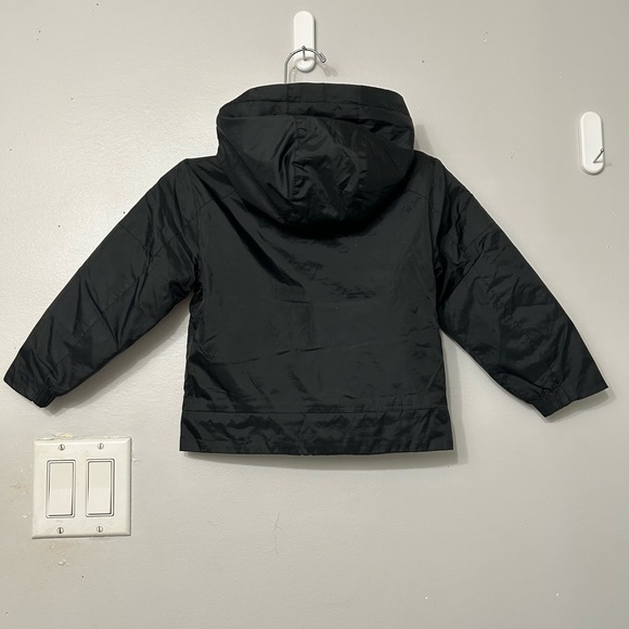 Nike Black light lined, fleece lined jacket. Size 2 (1-2) - Picture 7 of 10